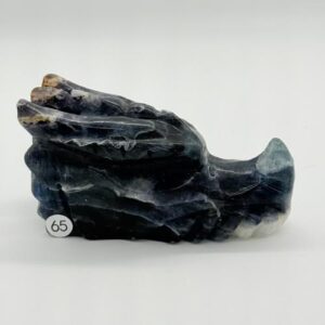 Fluoriet draak carving