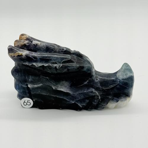 Fluoriet draak carving