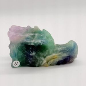Fluoriet draak carving