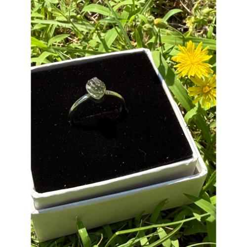 Moldaviet ring zilver