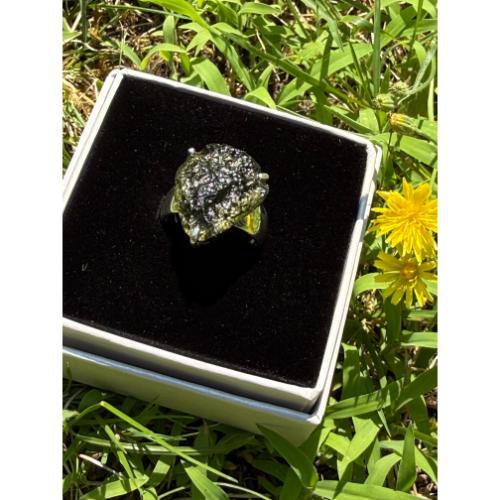 Moldaviet ring zilver