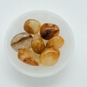 Golden Healer Trommelsteen – Positieve Energie, Balans & Spirituele Groei
