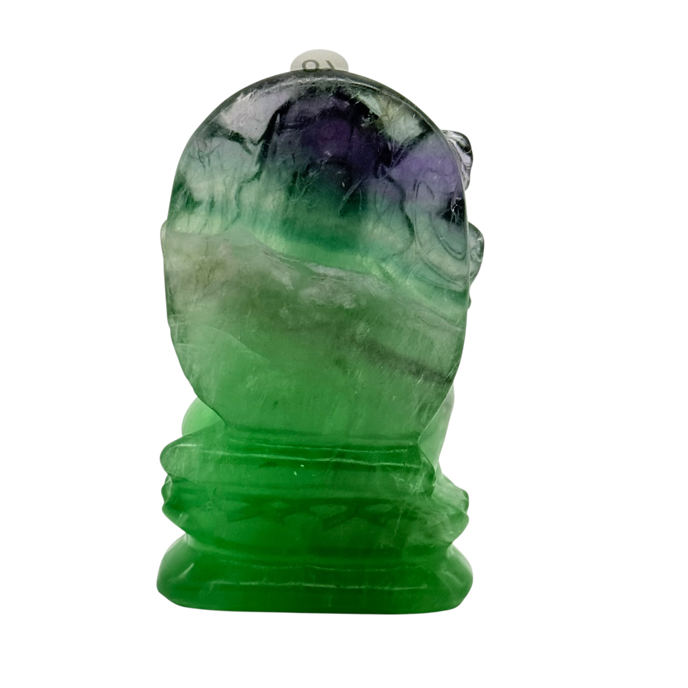 Fluoriet Ganesha - focus, balans Ca 10.5 cm