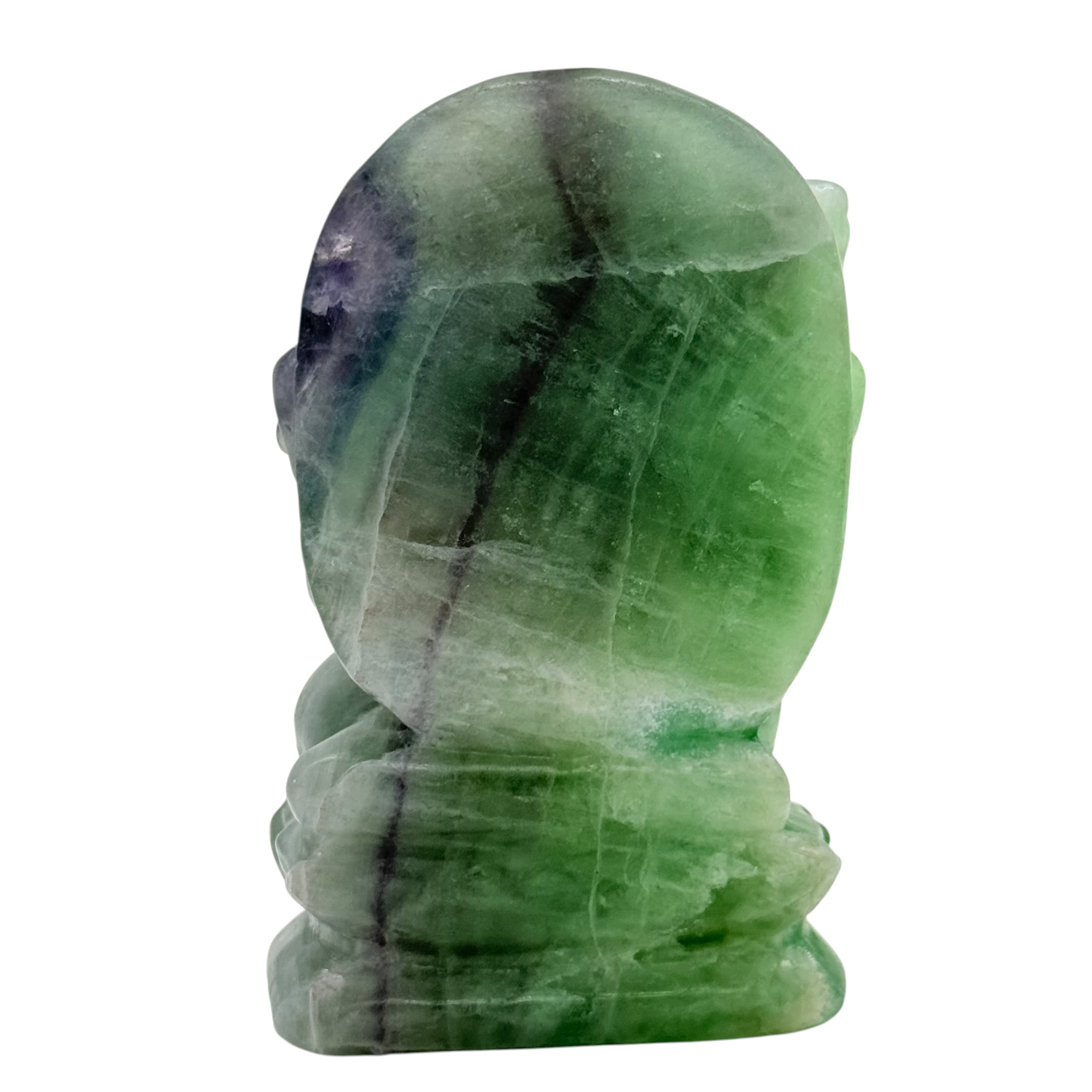 Fluoriet Ganesha - focus, balans Ca 10.5 cm