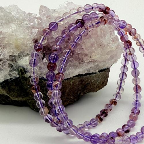 Fantoomkwarts Armband 4 mm - Groei, bewustwording