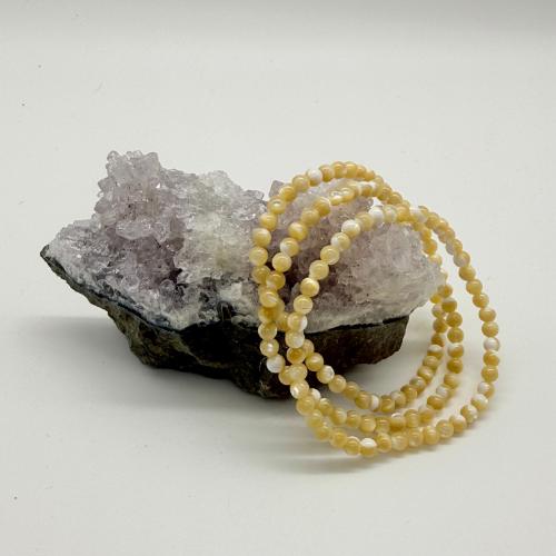 Shell Stone Kogelarmband 4 - 6 mm