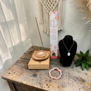 Cadeauset Beter voor Jezelf Zorgen – Rozenkwarts