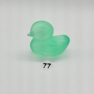 Fluoriet carving: eendje (Focus & concentratie) Nr.77