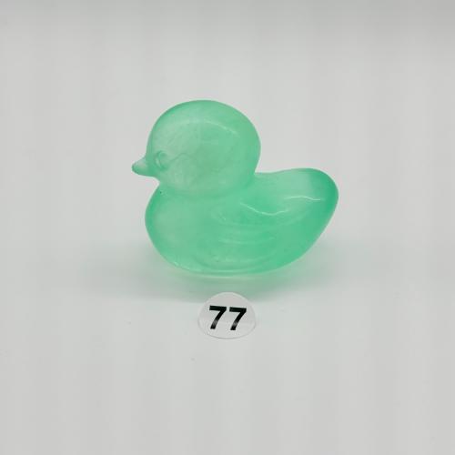 Fluoriet carving: eendje (Focus & concentratie) Nr.77