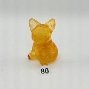 Fluoriet carving: Franse Bull (Focus & concentratie) Nr.80
